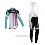 2014 Jersey Bianchi Long Sleeve White And Green