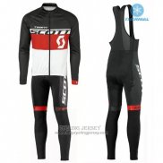 2016 Jersey Scott Long Sleeve Black And Red