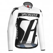 2016 Jersey Specialized Long Sleeve Black And White