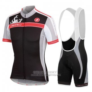 2016 Jersey Women Castelli Black And Red