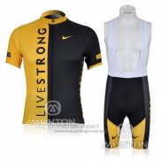2009 Jersey Livestrong Black And Yellow