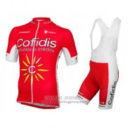 2016 Jersey Cofidis Red And White