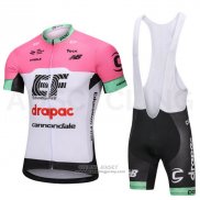 2018 Jersey Cannondale Drapac White and Pink