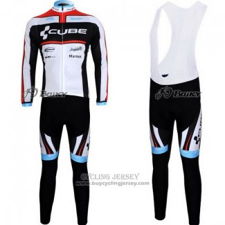 2012 Jersey Cube Long Sleeve Black And White