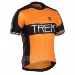 2016 Jersey Trek Bontrager Black And Orange