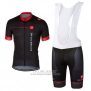 2017 Jersey Castelli Bright Black And Red