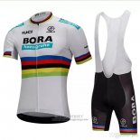 2018 Jersey UCI Mondo Champion Bora White