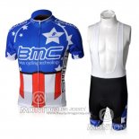2010 Jersey BMC Champion Stati Uniti Blue