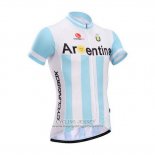 2014 Jersey Fox CyclingBox White And Sky Blue