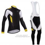 2015 Jersey NorthWave Long Sleeve Black And Yellow