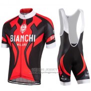 2016 Jersey Bianchi Black And Red