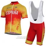 2017 Jersey Spain Yellow And Red