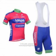 2013 Jersey Lampre Merida Pink And Sky Blue