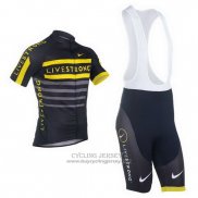 2013 Jersey Livestrong Black And Yellow