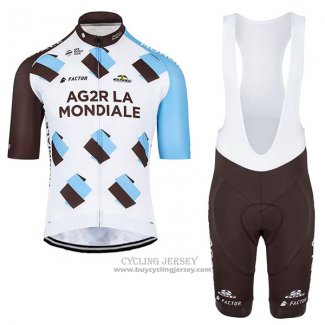 2017 Jersey Ag2r Marron And White