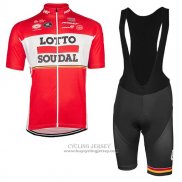 2017 Jersey Lotto Soudal Red