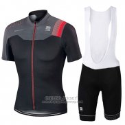2017 Jersey Sportful Black And Red