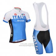 2014 Jersey Castelli Blue And White
