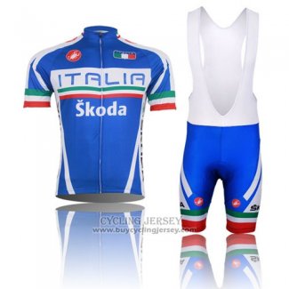 2014 Jersey Italy Blue And Red