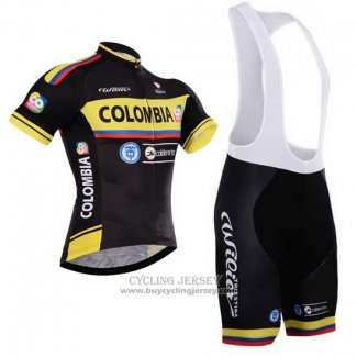 2015 Jersey Colombia Black And Yellow