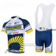 2012 Jersey Vacansoleil Yellow And Blue