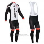 2013 Jersey Long Sleeve Castelli Black And White