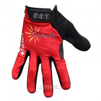 2014 Cofidis Full Finger Gloves