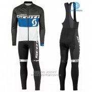2016 Jersey Scott Long Sleeve Blue And White