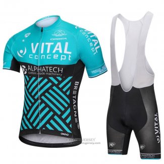 2018 Jersey Vital Concept Alphatech Blue and Black