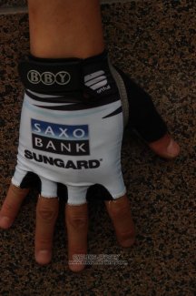 2010 Saxo Bank Tinkoff Gloves Corti White