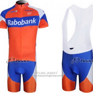 2011 Jersey Rabobank Blue And Orange