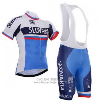 2013 Jersey Slovakia White And Blue