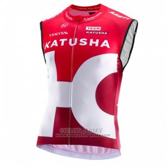 2016 Wind Vest Katusha White And Red