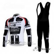 2011 Jersey BMC Long Sleeve White And Black