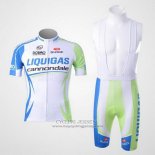 2011 Jersey Liquigas Cannondale White And Green