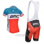 2014 Jersey BMC Champion Italia Blue And Orange