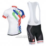 2014 Jersey Castelli White And Blue