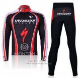 ML 2011 Jersey Specialized Long Sleeve Red And Black