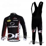 2013 Jersey Orbea Long Sleeve Black And Red
