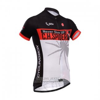 2014 Jersey Fox CyclingBox Black And Light White