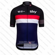 2016 Jersey UCI Mondo Champion Lider Sky Black And Blue
