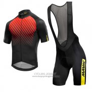 2017 Jersey Mavic Red and Black