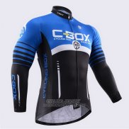 2015 Jersey Fox CyclingBox Long Sleeve Black And Blue