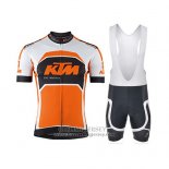 2015 Jersey KTM White And Orange