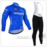 2016 Jersey Giro d'Italia Long Sleeve Blue And White