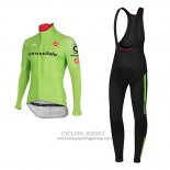 2017 Jersey Cannondale Long Sleeve Green