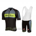 2017 Jersey Castelli Green And Black