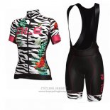 2017 Jersey Women ALE Flowers White And Black