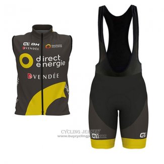 2017 Wind Vest Direct Energie Black And Yellow
