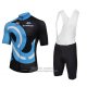 2018 Jersey Bici Amore Mio Black and Blue